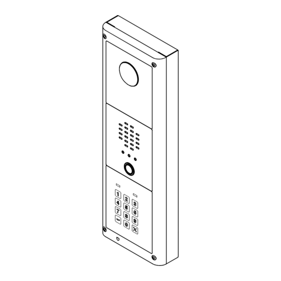 Videx VRVK 6358 Installation Handbook