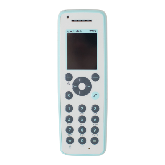 SpectraLink 7722 User Manual
