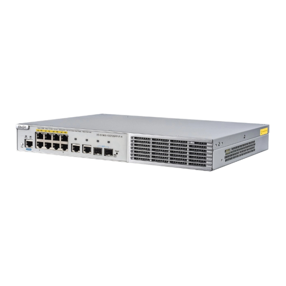 Ruijie XS-S1960-10GT2SFP-P-H Manuals