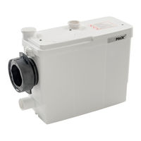 Sfa Sanipack Pro UP Installation Instructions Manual