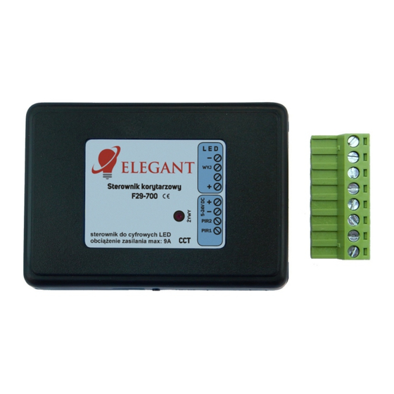 ELEGANT Corridor Controller F29 Manual