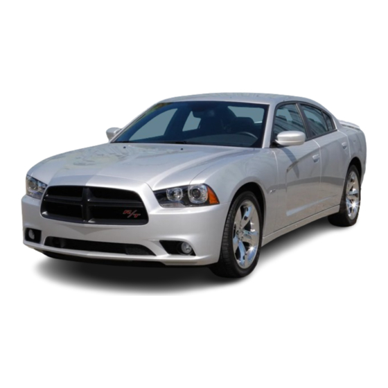 Dodge Charger 2012 Owner's Manual
