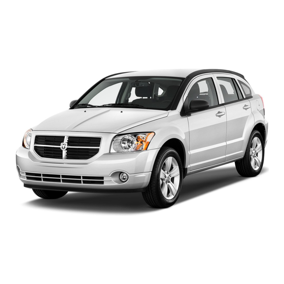 Dodge Charger 2012 Owner's Manual