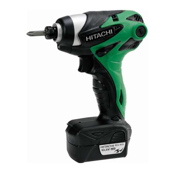 Hitachi WH 10DL Technical Data And Service Manualice Manual