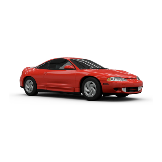 User Manuals: Mitsubishi MOTORS Eclipse 1997 Vehicle