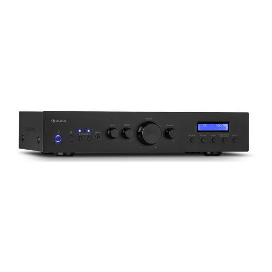 auna AMP-CD608 Manual
