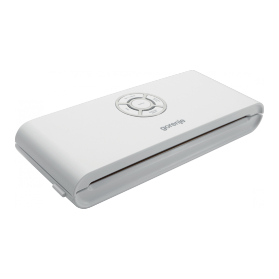 Gorenje VS 120W Instruction Manual