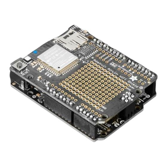 Adafruit AirLift Shield ESP32 Manuals