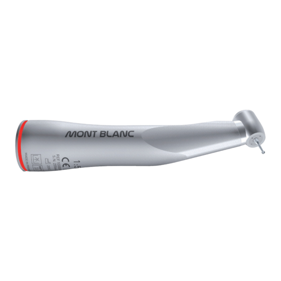 Anthogyr MONT BLANC 10000XL Instructions For Use Manual