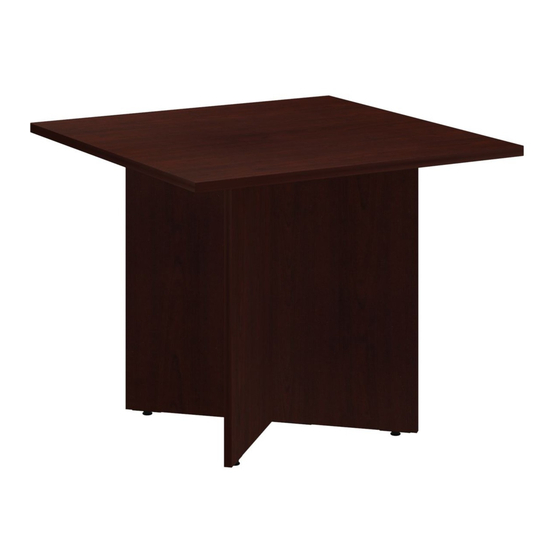 Bush Business Furniture 99TB3636CS Assembly Instructions Manual