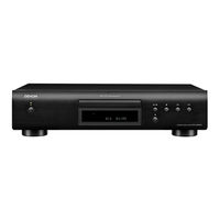 Denon DCD-600NE Quick Start Manual