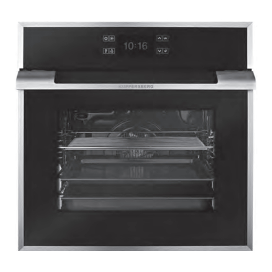 Kuppersberg OZ-969 Quick Start Manual