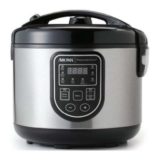 Aroma Professional ARC-988S Instruction Manual