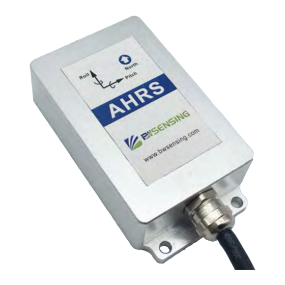 BW SENSING BW-AH525 Series Manuals