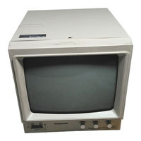 Panasonic WV-BM900 Operating Instructions Manual