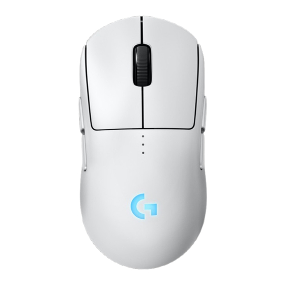 Logitech G Pro 2 Lightspeed Setup Manual