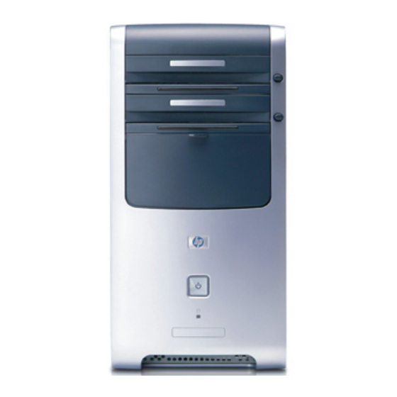 HP Pavilion a700 - Desktop PC Product Specifications
