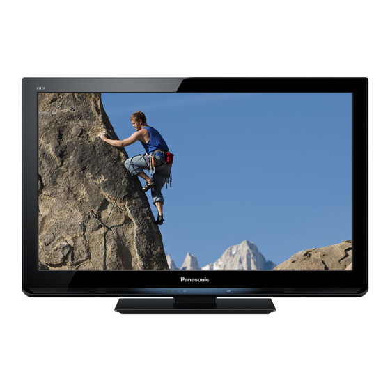 Panasonic Viera TC-32LX34 Owner's Manual