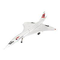 REVELL Concorde Britsh Airways Assembly Manual