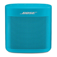 Bose SoundLink Bluetooth Mobile Speaker II Owner's Manual