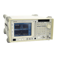 Advantest R3267 Operation Manual