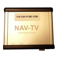 Nav Tv PCM3-997-Media Manual
