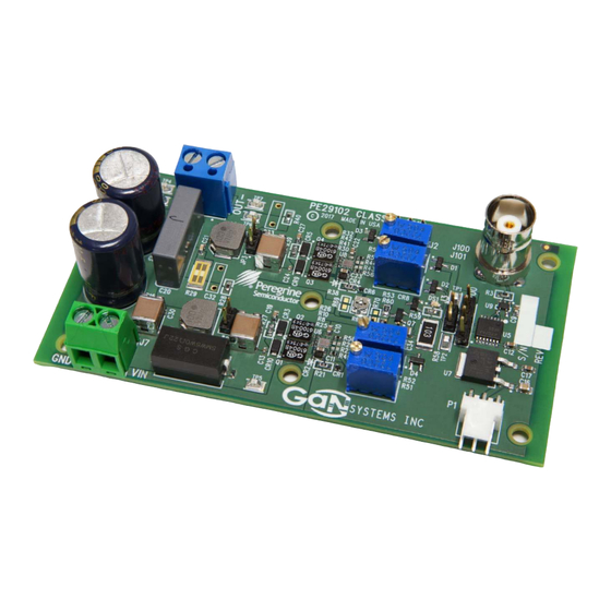 Gan Systems GS61004B-EVBCD User Manual