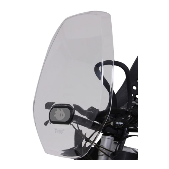 Yepp Windscherm User Instructions