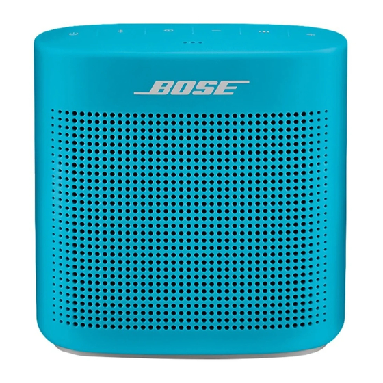 Bose SOUNDLink Color II Faqs