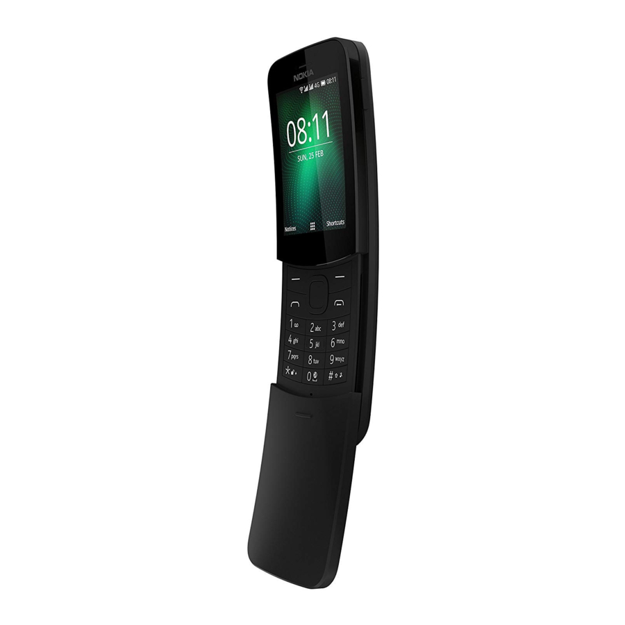 Nokia 8110 4G Manuals