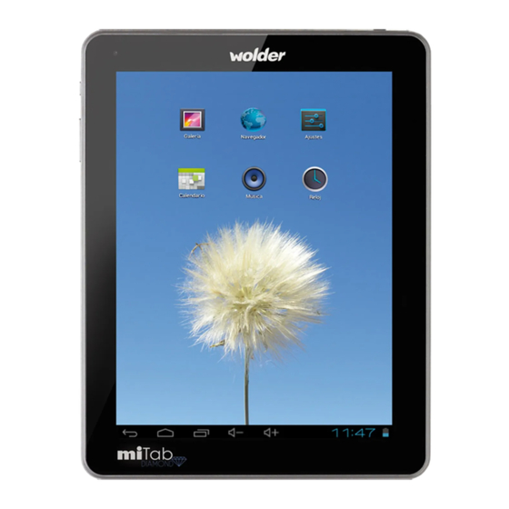 Wolder miTab DIAMOND User Manual