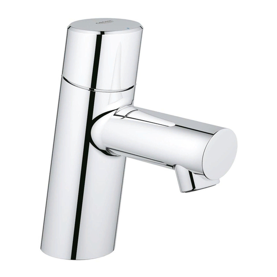 Grohe Concetto 32 207 Quick Start Manual