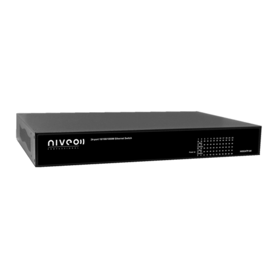 Niveo NGS24TP-AV Quick Installation Manual
