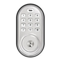 Assa Abloy Yale Real Living Assure Lock YRD416 Installation And Programming Instructions