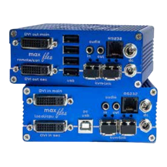 Ihse kvm-tec MAXflex MA User Manual