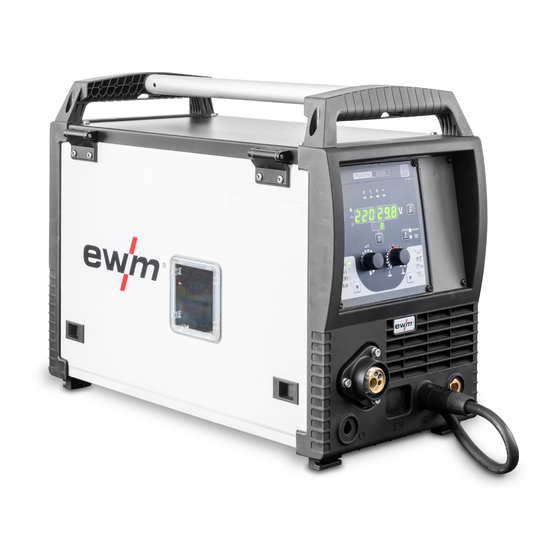 EWM M1.83-A-1 Operating Instructions Manual