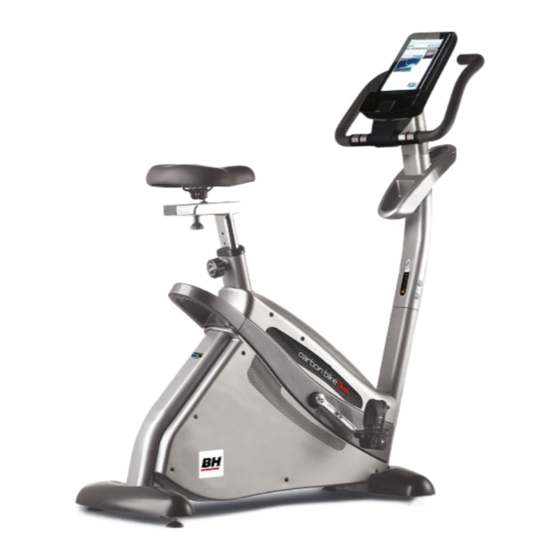 BH FITNESS H8705U Instructions For Assembly And Use