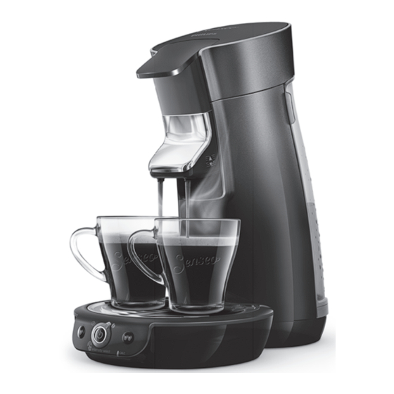 Philips Senseo Viva Cafe HD6561 Manuals