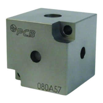 PCB Piezotronics 080A57 Installation And Operating Manual