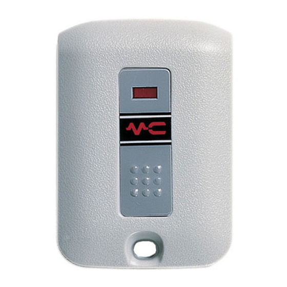 Linear Multi-Code MCS307010 Installation