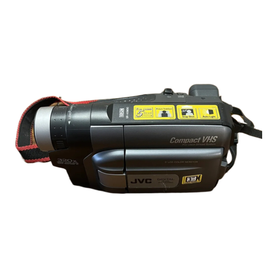 JVC GR-AXM510 Instructions Manual