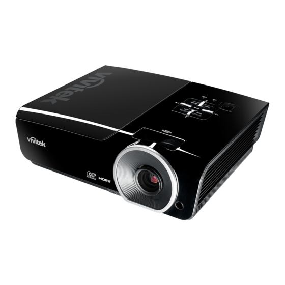Vivitek D950HD 1080p DLP Projector Manuals