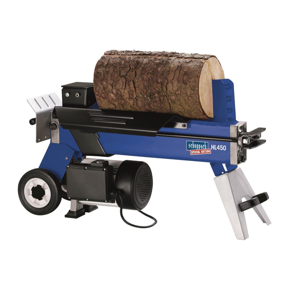 Scheppach HL450 Original Manual