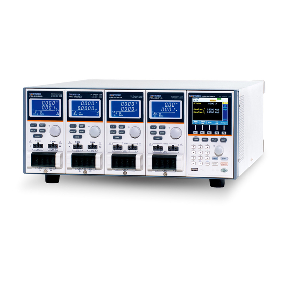 GW Instek PEL-2000A Series User Manual