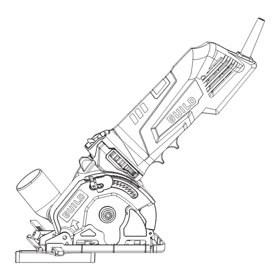 User Manuals: Guild PSC85GH Compact Circular Saw