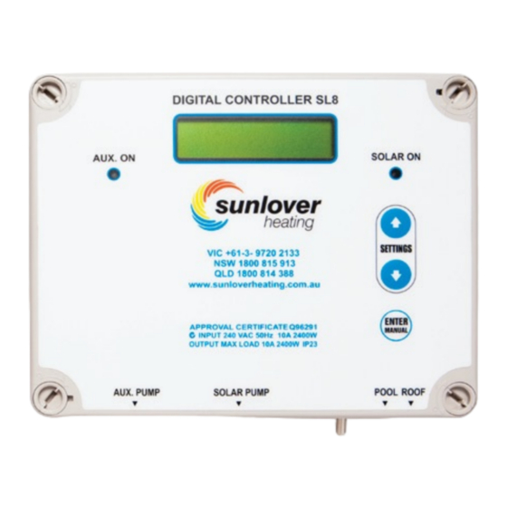 Sunlover SL8 RR Quick Start Manual