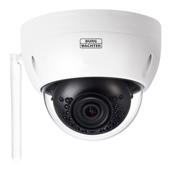 User Manuals: Burg Wächter BURGcam DOME 303 Camera