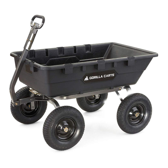 Gorilla Carts GOR10-16 Quick Start Manual