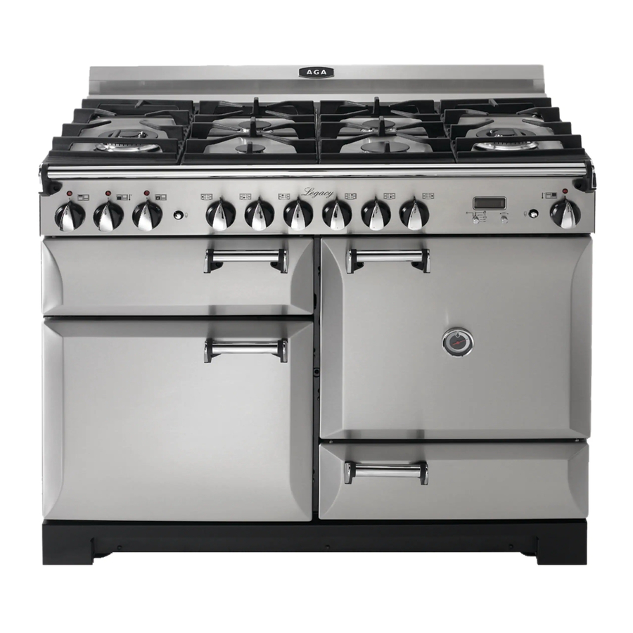 AGA Legacy 44 Installation & User Manual