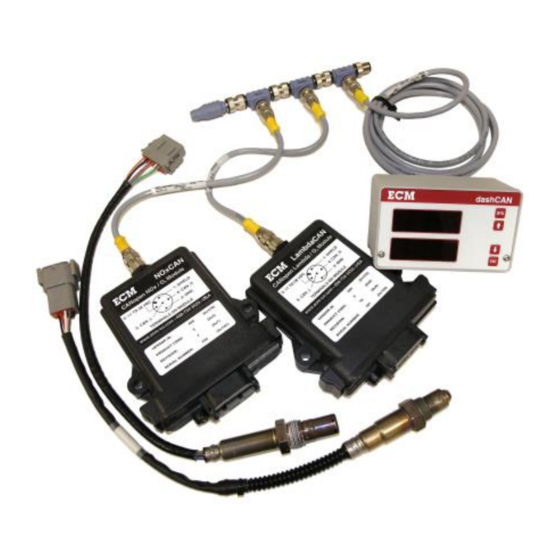 ECM LambdaCAN Series Instruction Manual